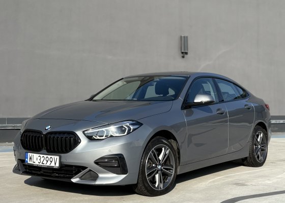 BMW Gran Coupe 218i salon Polska 2022 mały przebieg okazja automat