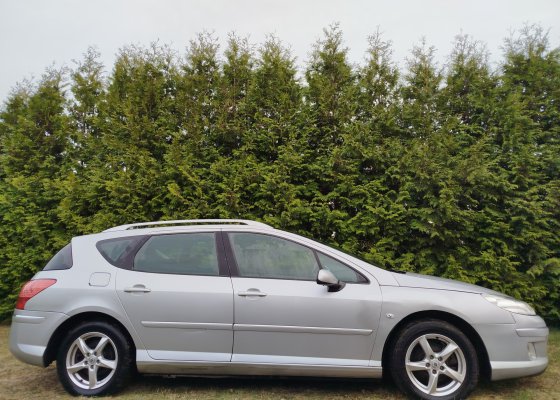 Peugeot 407SW 1.6HDI wysoka wersja, NAVI, Panorama, Klima aut., Kamera, PDC