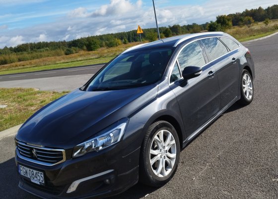 Peugeot 508 2.0 diesel 2017 rok