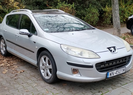 Peugeot 407 SW 2.0 16V 136KM 100kW 2005,AUTOMAT,przebieg 259920 km.