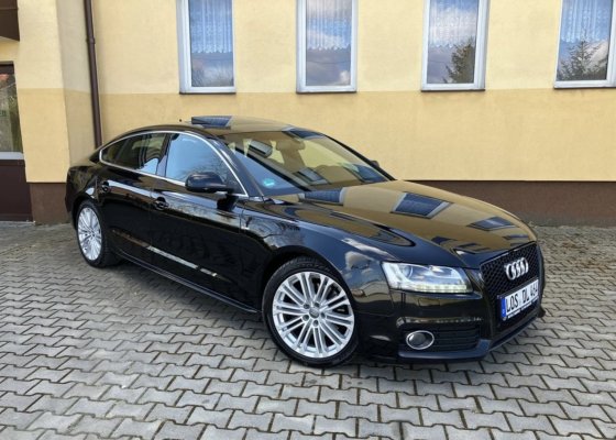 AUDI A5 3.0 TDI Quattro Stronic Czarne 