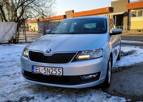 Skoda Rapid tylko 48 tys przebiegu 