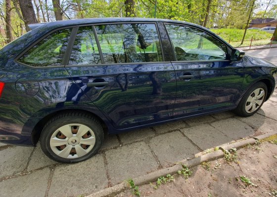 Skoda Rapid, salon Polska, bezwypadkowy, benzyna 1,2 TCi 90 KM, 95500 km, 2016/2017 r.