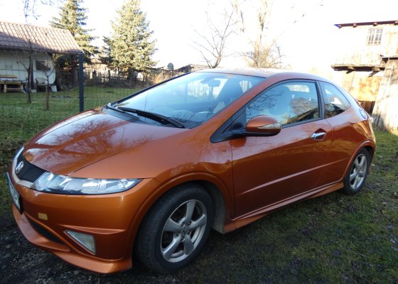 Honda Civic 2009r. 1.4 i-VTEC Type S, benzyna + LPG, przebieg 195 300 km