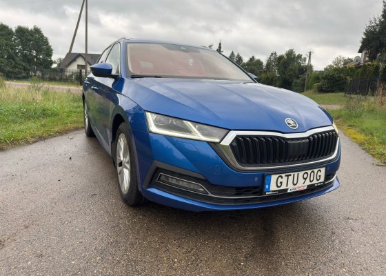 Skoda Octavia IV 2.0 ŠKODA TDI 150 KM DSG MATRIX LED ACC PANORAMA OGRZEWANIE postojowe