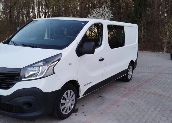 RENAULT TRAFIC III – Brygadowy (6 osób) | Twin-Turbo | Tryb ECO | Prywatny