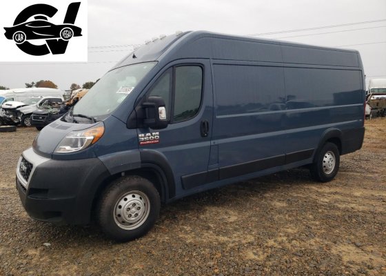 2020 RAM PROMASTER (bliźniak Peugeot Boxer) 3500 DELIVERY VAN