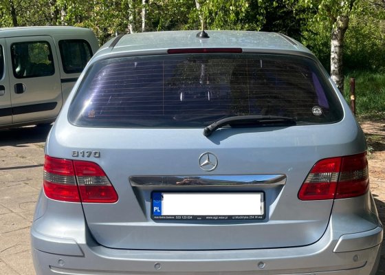 MERCEDES-BENZ KLASA B (W245) B 180 (245.232) 116 KM Możliwość zamiany
