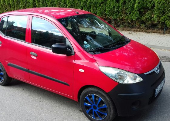 Hyundai i10 Niiski Przebieg 38 tys Polski Salon Bardzo Dobry Stan