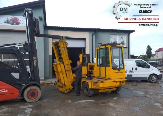 Serwis ładowarek teleskopowych, wózków widłowych i wiertnic