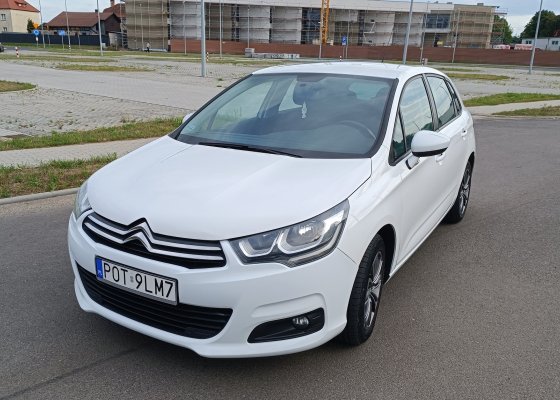 Citroën C4 Citroen C4 II 1.6 BlueHDi LED ALU OC+przegląd do wrzesień 2024