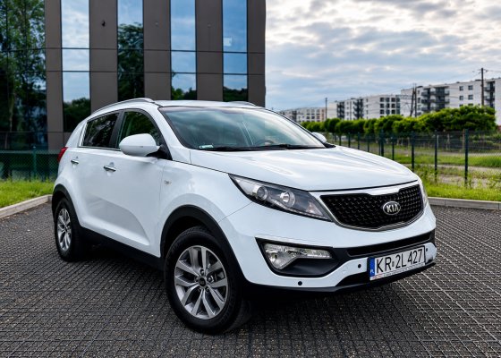 KIA Sportage 1.6 GDI 135 KM | Salon Polska | I właściciel | Jedyny użytkownik | Serwis w ASO | 2 komplety opon | Faktura VAT | wersja Business Line