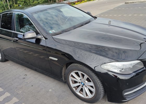 BMW 518d, Duża NAVI, FV 23%, 2016 Salon PL, 156 tys. km